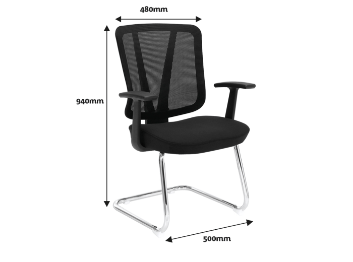 Silla de escritorio fija