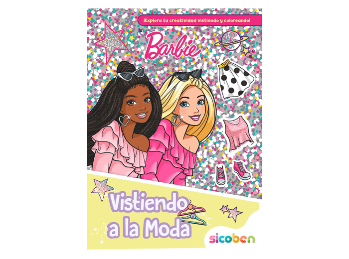 Libro "Barbie: Vistiendo a la moda" Sicoben