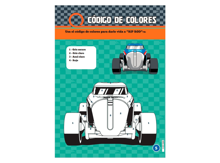 Super libro de stickers: Hot Wheels Sicoben