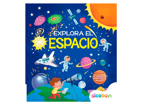 Libro "Pestañitas curiosas: El espacio" Sicoben