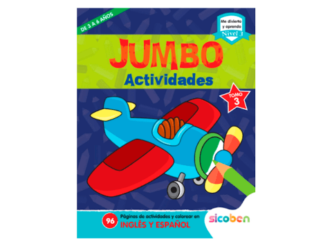 Libro "Jumbo color: Nivel 3" Sicoben