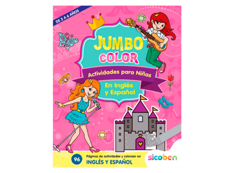 Libro "Jumbo color: Nivel 4" Sicoben