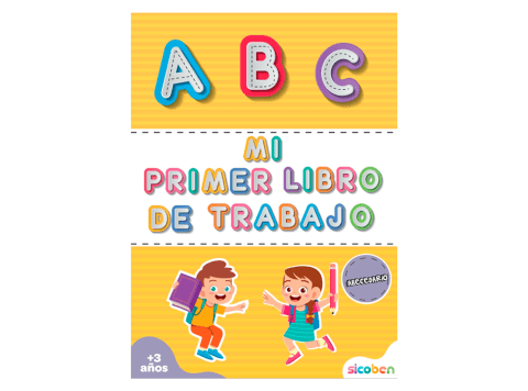 Mi primer libro de trabajo: Abecedario Sicoben
