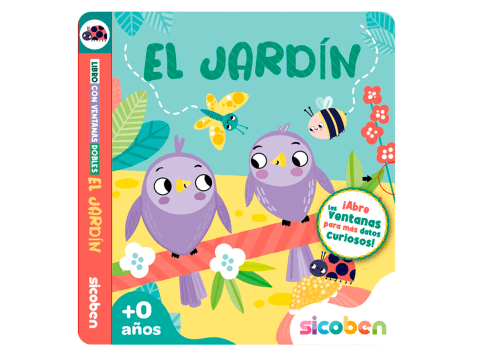 Libro "Doble diversión: El jardín" Sicoben