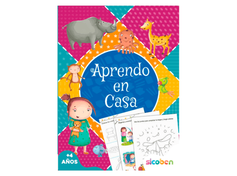 Libro "Aprendo en casa: Vol. 1" Sicoben