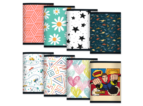 Cuaderno liso Campus tapa flexible 96 hojas 10 unidades