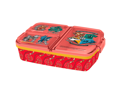 Vianda infantil con 3 reparticiones Harry Potter
