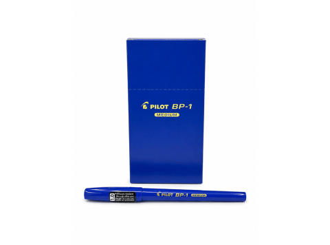 Bolígrafo Pilot BP1 color azul 1.0 mm Caja 12 unidades