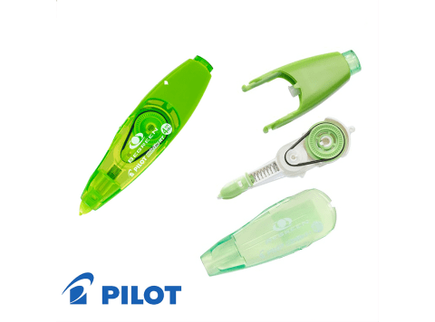 Cinta correctora retráctil recargable Pilot Begreen 4mm x 6 mts