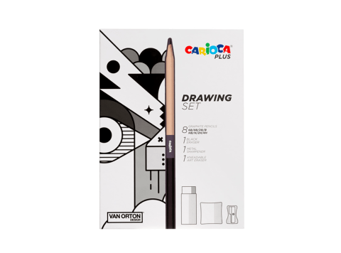 Set de dibujo Carioca Plus 11 artículos