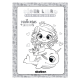 Super libro de colorear: Princesas y sirenas Sicoben