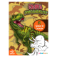 Libro "Colorea con dinosaurio - Beige" Sicoben
